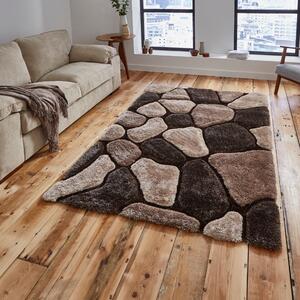 Noble House Pebbles Rug Brown
