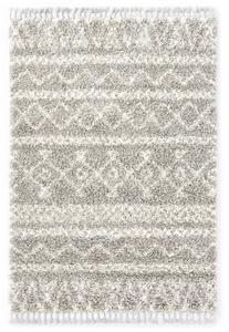 Rug Berber Shaggy PP Sand and Beige 140x200 cm