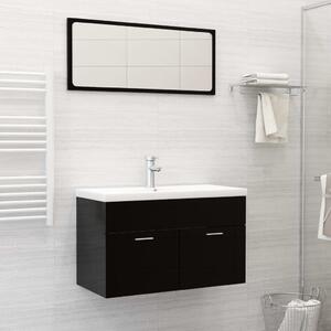 Built-in Basin with Faucet 81x39x18 cm Ceramic White