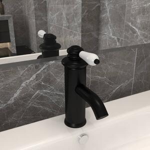 Bathroom Basin Faucet Black 130x180 mm