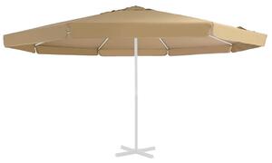 Replacement Fabric for Outdoor Parasol Taupe 500 cm