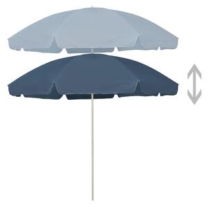 Beach Umbrella Blue 300 cm