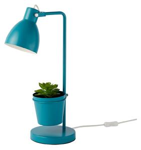 House Beautiful Bobby Plant Task Lamp - Teal
