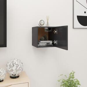 Wall Mounted TV Cabinet Grey 30.5x30x30 cm