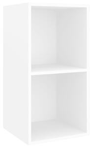 Wall-mounted TV Cabinet White 37x37x72 cm Engineered Wood