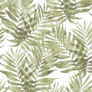 Organic Textures Speckled Palm Green Wallpaper