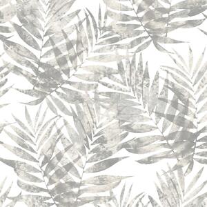 Organic Textures Speckled Palm Grey Wallpaper