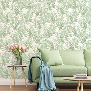 Organic Textures Speckled Palm Blue Wallpaper