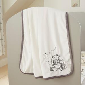 Disney Winnie the Pooh Fleece Blanket Cream