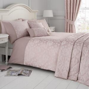 Serene Blossom Blush Duvet Cover and Pillowcase Set Blush (Pink)