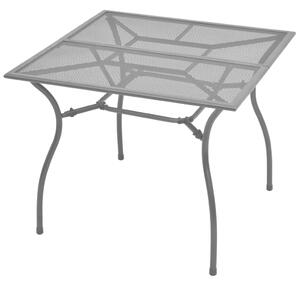 Garden Table 90x90x72 cm Steel Mesh