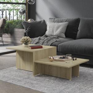 Coffee Table Sonoma Oak 111.5x50x33 cm Engineered Wood