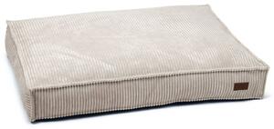 Designed by Lotte Dog Cushion Ribbed 100x70x15 cm Light Grey