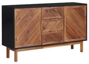Sideboard 115x35x70 cm Solid Acacia Wood and MDF