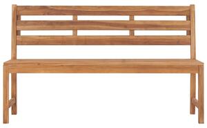 Garden Bench 150 cm Solid Teak Wood