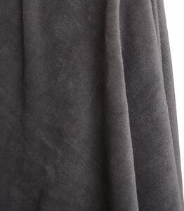 Fleece Throw Charcoal 120x150cm