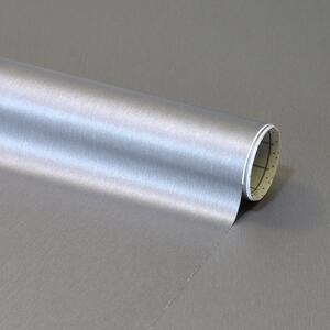 Fablon Stainless Steel Sticky Back Plastic Stainless Steel