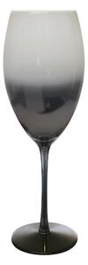 Ombre Wine Glass Black and White