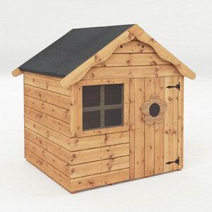 Mercia 4ft x 4ft Snug Wooden Playhouse - Installation Included