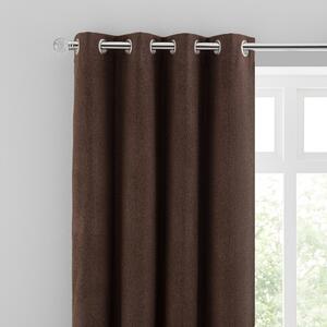 Luna Brushed Blackout Eyelet Curtains