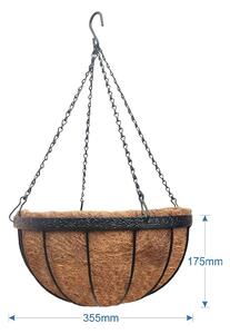 Saxon Hanging Basket - 14 Inch