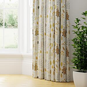 Aarhus Made to Measure Curtains White/Yellow/Grey
