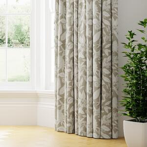 Holyrood Made to Measure Curtains Brown/White