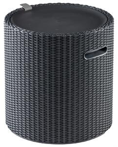 Keter Cool Stool Outdoor Ice Cooler Table 39L - Graphite