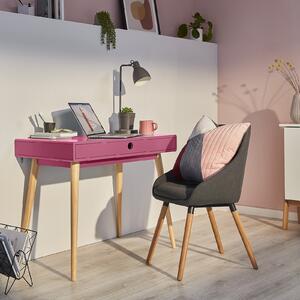 House Beautiful Mateo Pink Desk - Small