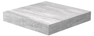 Flexi Storage Decorative Shelving Floating Shelf Grey Oak 250x38x250mm
