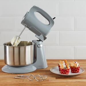 300W Grey Stand Mixer Grey and Silver