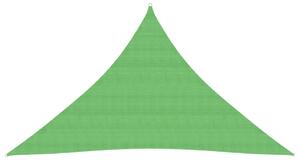 Sunshade Sail 160 g/m² Light Green 2.5x2.5x3.5 m HDPE