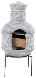 RedFire Fireplace Acopulco Clay Light Grey