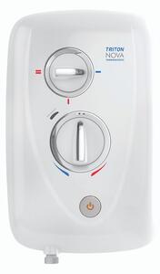 Nova 8.5.kW Thermostatic Electric Shower - White