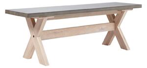 House Beautiful Carly Concrete Dining Bench