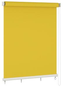 Outdoor Roller Blind 200x140 cm Yellow