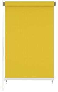 Outdoor Roller Blind 80x230 cm Yellow