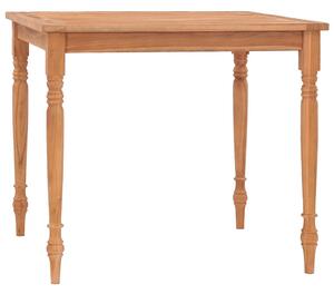 Batavia Table 85x85x75 cm Solid Teak Wood