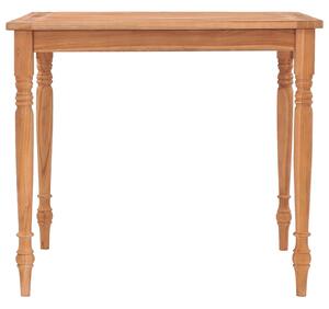 Batavia Table 85x85x75 cm Solid Teak Wood