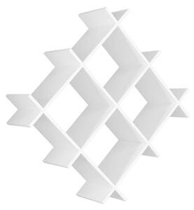Homemania Wall Shelf Farley 75x27x75 cm White