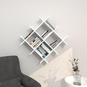 Homemania Wall Shelf Farley 75x27x75 cm White