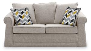 Branston Soft Weave Fabric 2 Seater Double Sofa Bed | Roseland