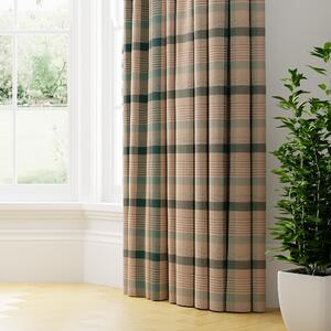 Katrine Made to Measure Curtains Green/Brown