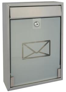 Perel Mailbox Milan Silver