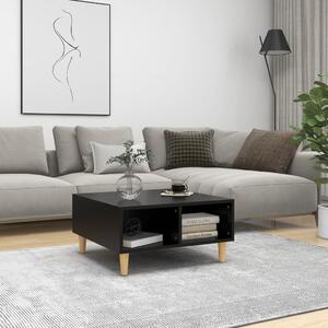 Coffee Table Black 60x60x30 cm Engineered Wood