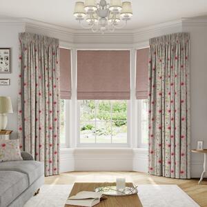 Felicity Made to Measure Curtains Pink/Yellow/Grey