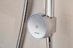 Aqualisa Quartz Blue Exposed Digital Shower for Combi Boilers