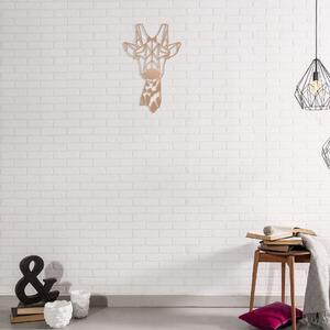 Homemania Wall Decoration Giraffe 33x50 cm Steel Copper