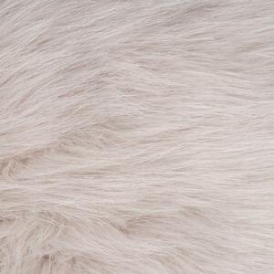 Faux Fur Throw - 125x160cm - Silver