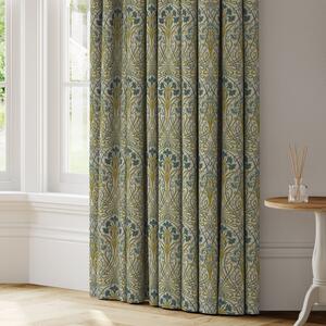 Lucetta Made to Measure Curtains Blue/Green/White